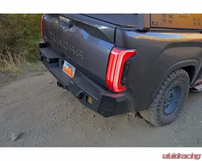 Expedition One Range Max Rear Bumper Bare Metal Toyota Tundra 2022+ - TT22+RB-BARE