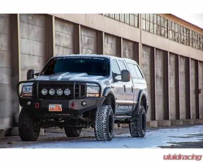 Expedition One RangeMax Front Bumper Bare Metal Ford F250|350 2005-2007 - FORDRB-F250/350-05-07-BARE