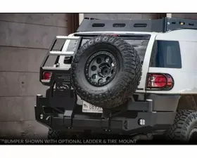 Expedition One Bolt-On Ladder for Dual Swing Arm Setups Toyota 4Runner Dual/Single Tire Carrier| FJ Cruiser Tire Carrier|Lexus GX 460 Dual Swing