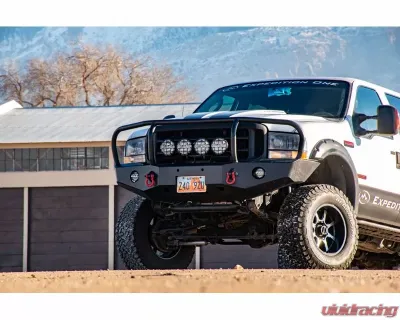 Expedition One RangeMax Front Bumper Bare Metal Ford F250|350 2005-2007 - FORDRB-F250/350-05-07-BARE