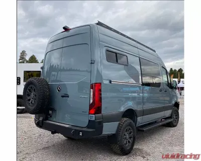Expedition One Rear Bumper Bare Metal Bare Metal Mercedez Benz Sprinter 2019+ - SPR-19+-RB-BARE