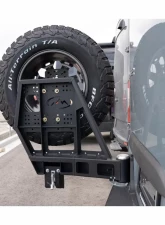 Expedition One Single Swing Rear Bumper System Bare Metal Mercedez Benz Sprinter 2019+                                     - SPR-19+-RB-SSTC-BARE - Image 2