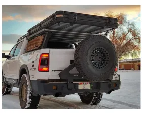 Expedition One Trail Series Rear Bumper w/ S3 Carrier System (Bare Metal) Chevrolet | GMC 2015-2022