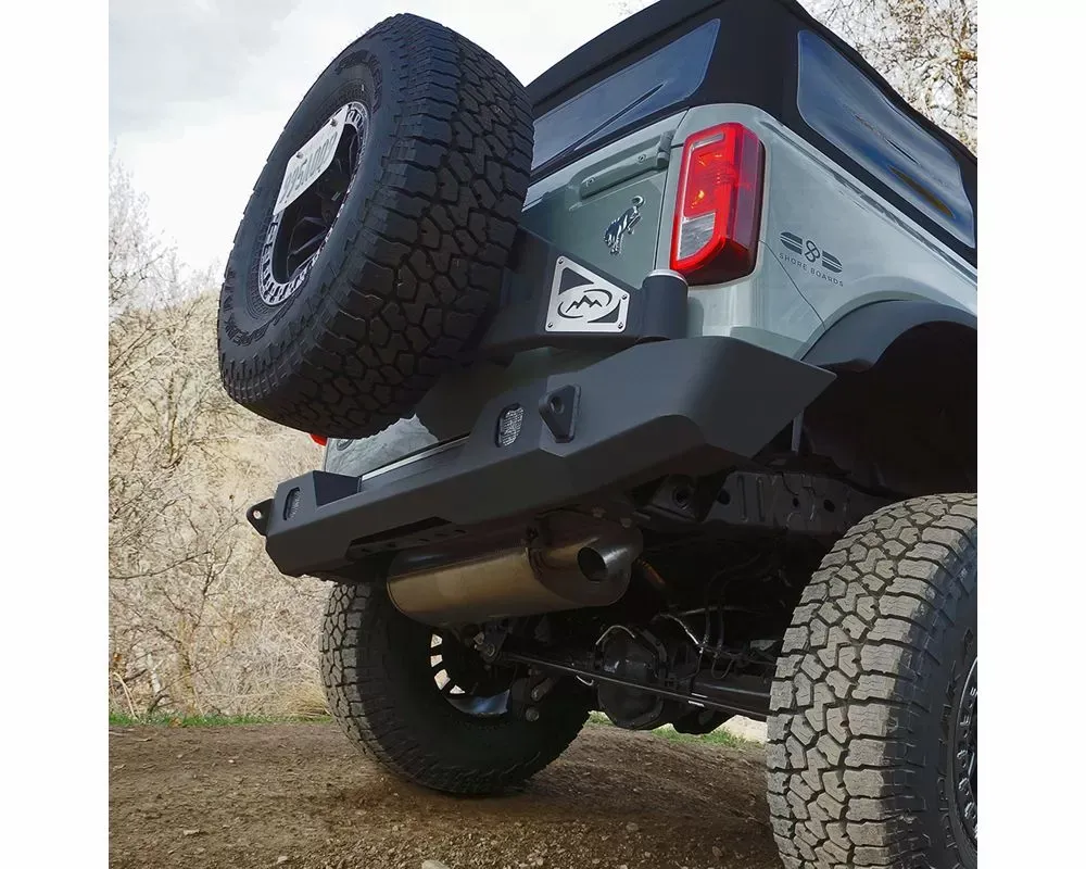 Expedition One Trail Series Rear Bumper Bare Metal Ford Bronco 2021+ - FORD-BRNC-21+-RB-BARE