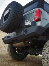 Expedition One Trail Series Rear Bumper Bare Metal Ford Bronco 2021+                                     - FORD-BRNC-21+-RB-BARE - Image 2