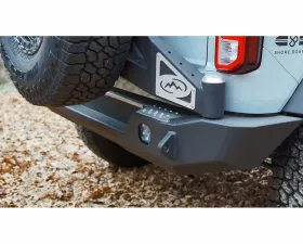 Expedition One Trail Seriees Rear Bumper with Tire Carrier System Bare Metal Ford Bronco 2021+