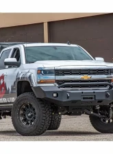 Expedition One Front Bumper Bare Metal Chevrolet Silverado 1500 2016-2018                                     - CHV1500-16-18-FB-BARE - Image 2