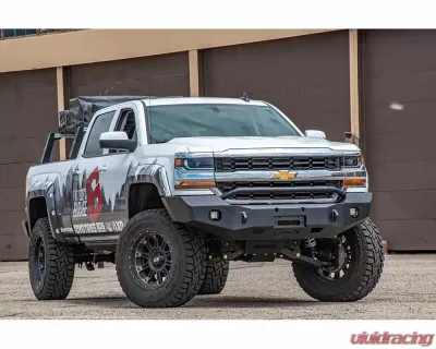 Expedition One Front Bumper Bare Metal Chevrolet Silverado 1500 2016-2018 - CHV1500-16-18-FB-BARE
