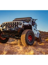 Expedition One Trail Series 2 Stubby Front Bumper Jeep Gladiator 2019+                                     - JEEP-JKJLG-TS2-STUBBY-FB-BARE - Image 4