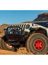 Expedition One Trail Series 2 Stubby Front Bumper Jeep Gladiator 2019+                                     - JEEP-JKJLG-TS2-STUBBY-FB-BARE - Image 4