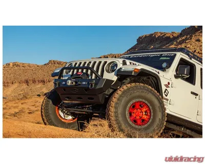 Expedition One Trail Series 2 Stubby Front Bumper Jeep Gladiator 2019+ - JEEP-JKJLG-TS2-STUBBY-FB-BARE