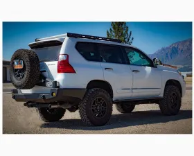 Expedition One Single Swing Rear Bumper Carrier System (Base Bumper Only/Bare Metal) Lexus GX460 2010+