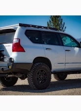 Expedition One Single Swing Rear Bumper Carrier System (Single Swing Arm/Bare Metal) Lexus GX460 2010+                                     - LX46-10+RB-STC-BARE - Image 4