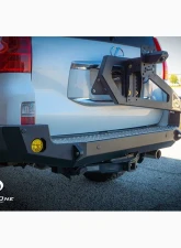 Expedition One Single Swing Rear Bumper Carrier System (Single Swing Arm/Bare Metal) Lexus GX460 2010+                                     - LX46-10+RB-STC-BARE - Image 4