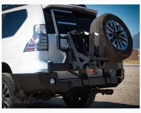 Expedition One Rear Bumper w/Dual Swing Carrier System (Bare Metal) Lexus GX460 2010+
