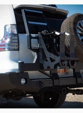 Expedition One Rear Bumper w/Dual Swing Carrier System (Bare Metal) Lexus GX460 2010+                                     - LX46-10+RB-DSTC-BARE - Image 3
