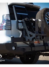 Expedition One Rear Bumper w/Dual Swing Carrier System (Bare Metal) Lexus GX460 2010+                                     - LX46-10+RB-DSTC-BARE - Image 3