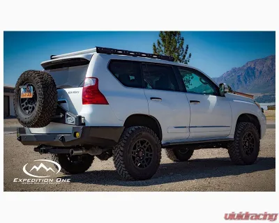 Expedition One Rocker Guards (Bare Metal) Lexus GX460 2010+ - LX46-10+RG-BARE
