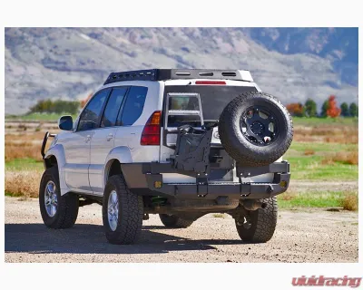 Expedition One Base Rear Bumper (Bare Metal) Lexus GX470 2003-2009 - LX47-03-09-RB-BARE