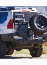 Expedition One Base Rear Bumper (Bare Metal) Lexus GX470 2003-2009                                     - LX47-03-09-RB-BARE - Image 2
