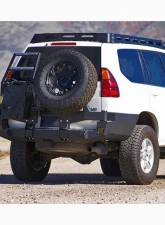 Expedition One Base Rear Bumper (Bare Metal) Lexus GX470 2003-2009                                     - LX47-03-09-RB-BARE - Image 3
