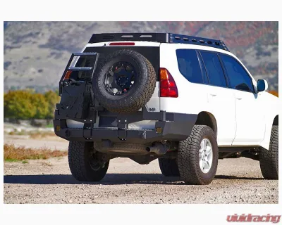 Expedition One Base Rear Bumper (Bare Metal) Lexus GX470 2003-2009 - LX47-03-09-RB-BARE