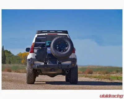 Expedition One Base Rear Bumper (Bare Metal) Lexus GX470 2003-2009 - LX47-03-09-RB-BARE