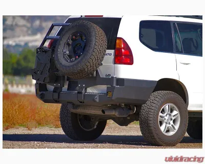 Expedition One Base Rear Bumper (Bare Metal) Lexus GX470 2003-2009 - LX47-03-09-RB-BARE