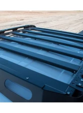 Expedition One Mule Ultra Roof Rack with Lightbar Cutout for 2022+ Toyota Tundra CrewMax                                     - MULE-UR-TT22+-CUTOUT - Image 2