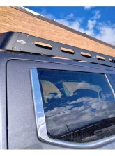 Expedition One Mule Ultra Roof Rack with Lightbar Cutout for 2022+ Toyota Tundra CrewMax                                     - MULE-UR-TT22+-CUTOUT - Image 4