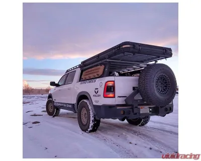 Expedition One Rear Bumper (High Clearance Cut/Bare Metal) Toyota Tacoma 2005-2015 - TACO05-15-RB-S3TC-HC-BARE