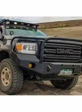 Expedition One Front Bumper Bare Metal GMC Canyon 2015-2020                                     - GMC-CAN-15-20-FB-BARE - Image 2