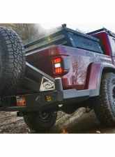 Expedition One Range Max S3 Single Swing Rear Bumper Bare Metal Ford Ranger 2019+                                     - FORDRNGR-2019+-RB-S3TC-BARE - Image 2