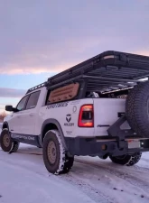 Expedition One Single Swing Rear Bumper Carrier System Chevy 2500/3500 2020+                                     - CHV-GMC-25/35-20+RB-S3TC-BARE - Image 2