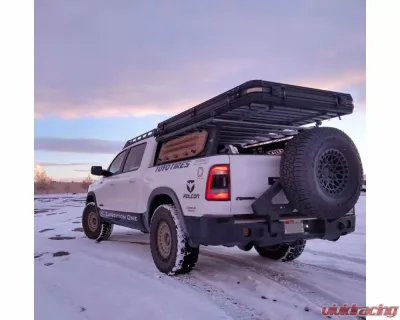 Expedition One Single Swing Rear Bumper Carrier System Chevy 2500/3500 2020+ - CHV-GMC-25/35-20+RB-S3TC-BARE