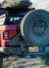 Expedition One Single Swing Rear Bumper Carrier System Chevy 2500/3500 2020+                                     - CHV-GMC-25/35-20+RB-S3TC-BARE - Image 2