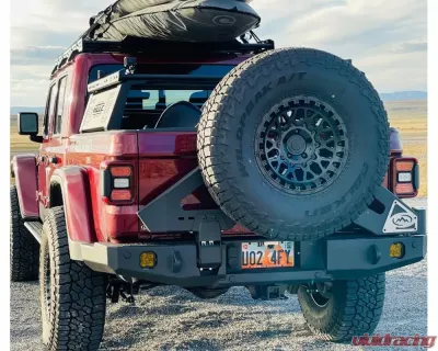 Expedition One Single Swing Rear Bumper Carrier System Chevy 2500/3500 2020+ - CHV-GMC-25/35-20+RB-S3TC-BARE