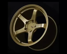 Advan GT Porsche Wheel 18x10 5x130 40mm Racing Gold Metallic