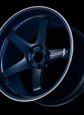 Advan GT Porsche Wheel 21x11 5x130 60mm Racing Titanium Blue & Ring                                     - YAQ1M60PDP - Image 5