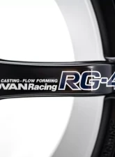 Advan RG-4 Wheel 18x7 4x100 41mm Semi Gloss Black                                     - YA48E41ASB - Image 4