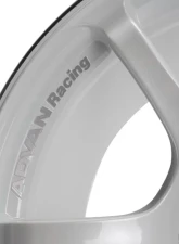 Advan RG-4 Wheel 18x8 5x114.3 44mm Racing White Metallic & Ring                                     - YA48G44EWMR - Image 7