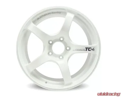 Advan TC-4 Wheel 16x8 4x100 38mm Racing White Metallic - YAD6G38AWM