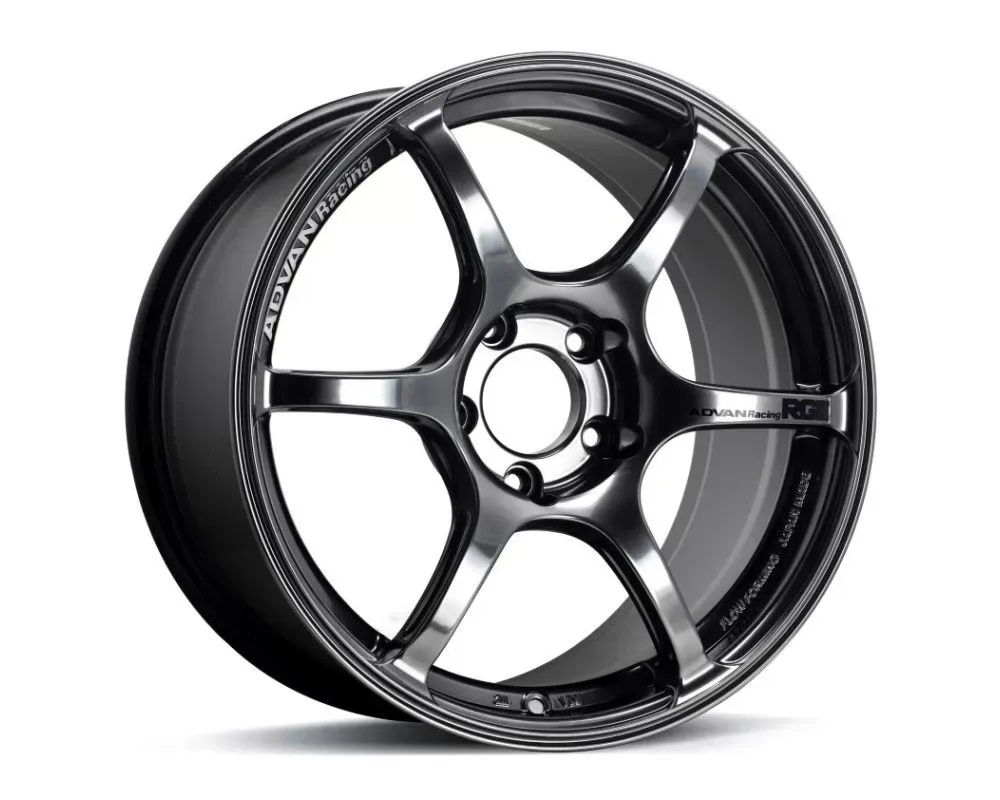 Advan RGIII Wheel 18x10.5 5x114.3 15mm Racing Hyper Black - YAR8L15EHB