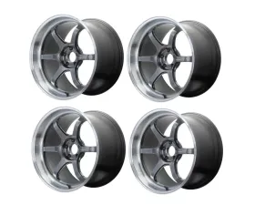 Advan R6 Wheel Set 20x9.5 | 20x10.5 Machining & Racing Hyper Black BMW F80 M3
