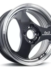 Advan Oni2 Wheel 15x7 4x100 42mm Machining & Black Gunmetallic                                     - YAY5E42ABG - Image 6