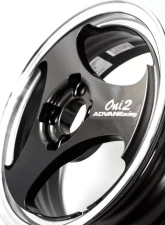 Advan Oni2 Wheel 15x7 4x100 42mm Machining & Black Gunmetallic                                     - YAY5E42ABG - Image 3