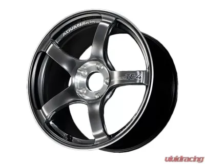 Advan TC-4 Special Edition Wheel 17x8 5x114.3 38mm Racing Hyper Black & Diamond Cut - YADS7G38EHBF