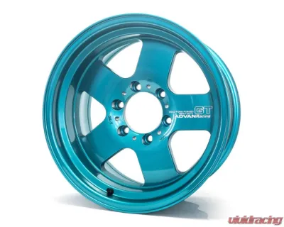 Advan GT Heavy Duty Wheel 17x8.5 6x139.7 10mm Racing Turquoise - YAQH7H-10KRTB