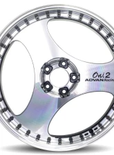 Advan Oni2 Progressive Wheel 20x9.5 5x114.3 25mm Machining & Diamond Cut                                     - YAYP0J25EDC - Image 2