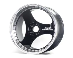 Advan Oni2 Progressive Wheel 20x10 5x114.3 31mm Machining & Racing Gloss Black